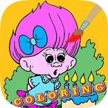 Coloring game troll creator
