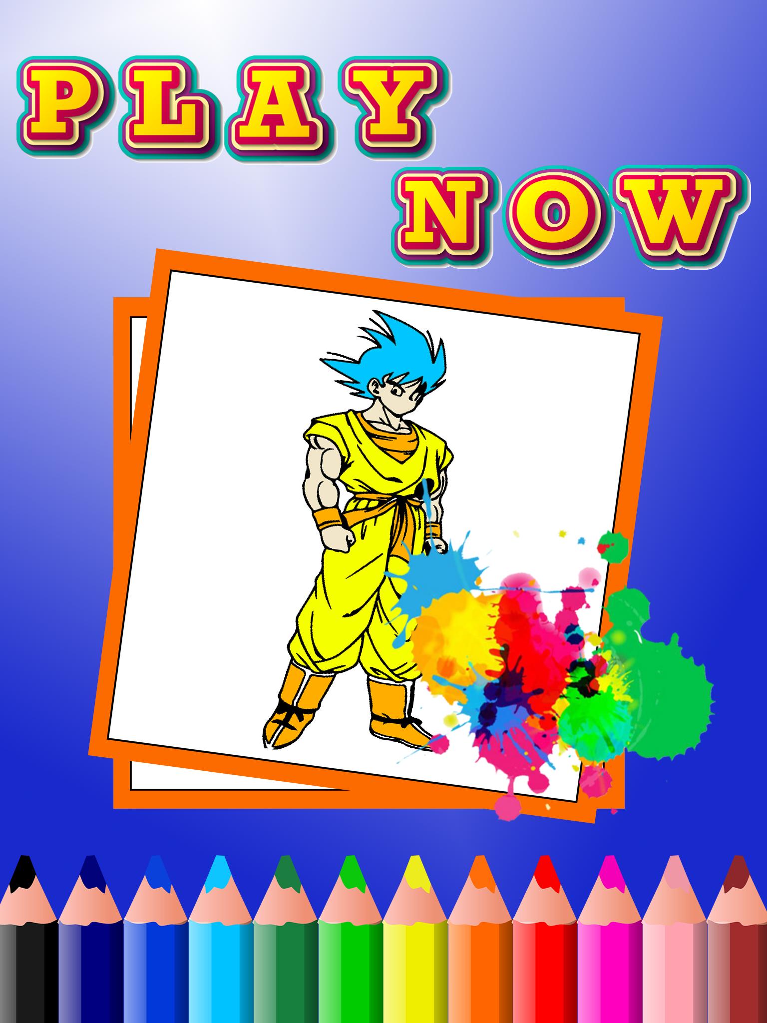 Super Saiyan Coloring Book APK for Android Download