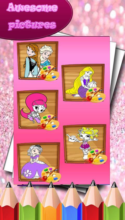 Dibujos Para Colorear Para Lol Princesas Y Munecas For Android