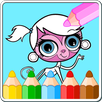 Coloring Book Little Pet Shop APK