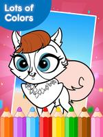 Coloring Book Little Pet Shop captura de pantalla 2