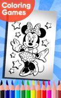 How To Color Mickey Mouse ( new coloring game) poster