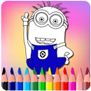 How To Color Despicable me 3 (coloring for kids) APK