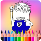 How To Color Despicable me 3 (coloring for kids) icon