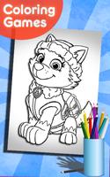 How To Color Paw Patrol ( free coloring for kids) poster
