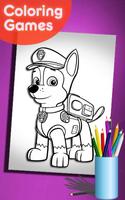 How To Color Paw Patrol ( free coloring for kids) screenshot 1