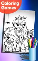 How To Color Paw Patrol ( free coloring for kids) screenshot 3