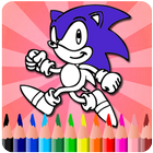 How To Color sonic the hedgehog (game for kids) icon