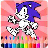 How To Color sonic the hedgehog (game for kids) icon