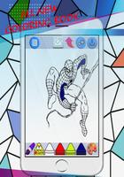 Superhero For Coloring Book & Pages Kids capture d'écran 2