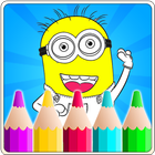 Coloring Book For despicable icono