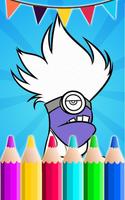 برنامه‌نما Coloring Book For despicable عکس از صفحه