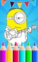 Coloring Book For despicable تصوير الشاشة 3