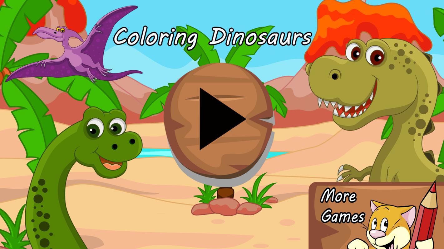colorear dinosaurios apk download free educational game for