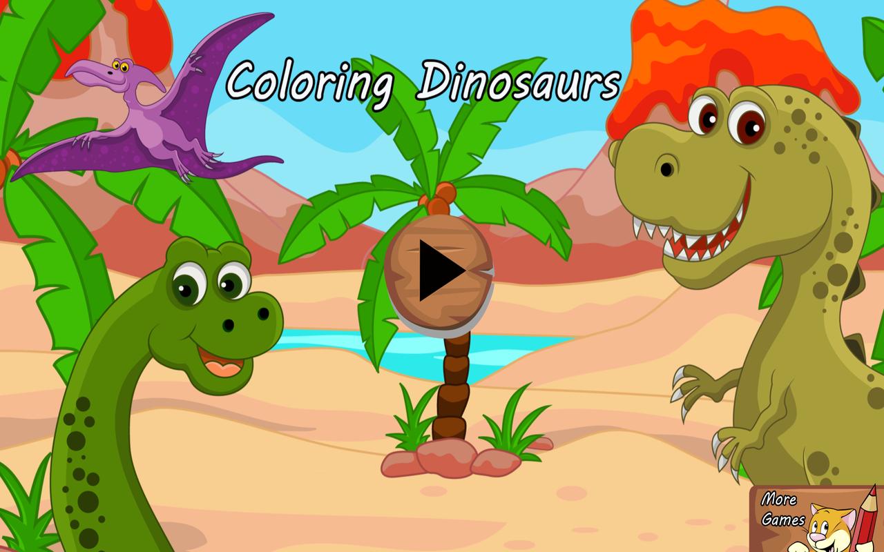 colorear dinosaurios apk download free educational game for