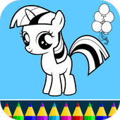 Coloring Games for Little Pony icon