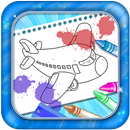 Transport coloring pages : Kids color learning APK