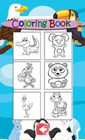 Coloring Book Monkey & frinds скриншот 2