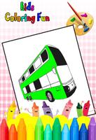 Coloring Book For Bus Tayo পোস্টার