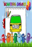 Coloring Book For Bus Tayo capture d'écran 1