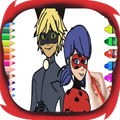 Coloring Book Ladybug