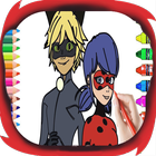 Coloring Book Ladybug icon