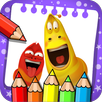 coloring Larva worms APK