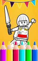 Coloring Book Game For ninjago screenshot 2