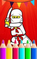 Coloring Book Game For ninjago स्क्रीनशॉट 3