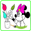 How To Color Minnie Mouse Coloring Game For Adult APK