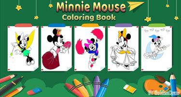 How To Color Minnie Mouse Coloring Game For Adult poster