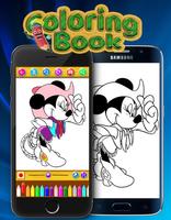 How To Color Minnie Mouse Coloring Game For Adult screenshot 2