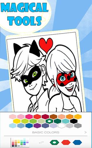 Coloriage Ladybug Et Cat Noir Miraculous安卓下载 安卓版apk 免费下载