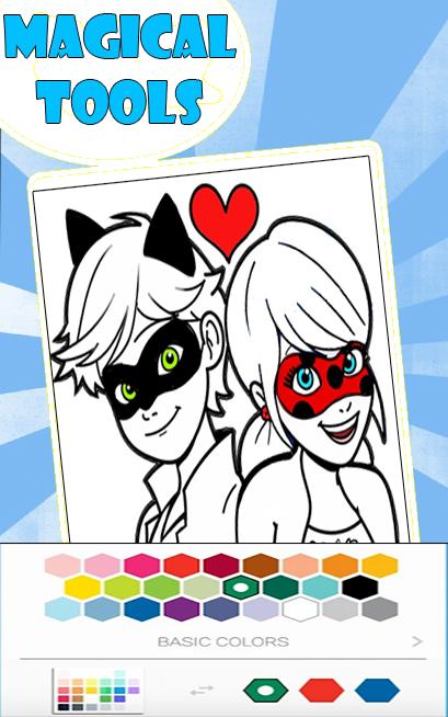 Coloriage Ladybug Et Cat Noir Miraculous For Android Apk Download