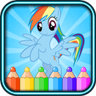my coloring little pony for girls icono
