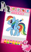 my coloring little pony for girls captura de pantalla 2
