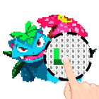 PokeArt - Pokemon Pixel Art Coloring by Number icon