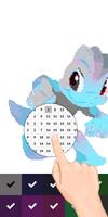PokeArt - Pokemon Pixel Art Coloring by Number تصوير الشاشة 1
