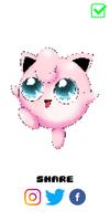PokeArt - Pokemon Pixel Art Coloring by Number تصوير الشاشة 3