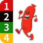 Color by Number - Sausage Pixel Art biểu tượng