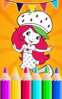 Strawberry Coloring shortcake ảnh chụp màn hình 3