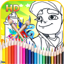 Coloring Subways Surfers APK