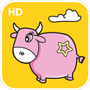 孩子著色並學動物 APK