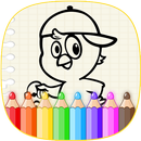 Galinha Coloring Pages Pintadinha - Kids Game APK