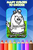 Galinha Coloring Pages Pintadinha - Kids Game تصوير الشاشة 3