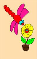 Malbuch  (Insekt)-Kinder-Spiel Screenshot 2