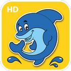 Coloring Sea Animals-Kid Games icône