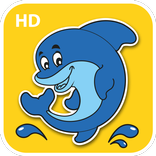 孩子著色並學習海洋