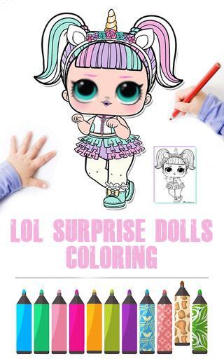 Surprise Lol Dolls Coloring Pages For Android Apk Download - lol dolls roblox