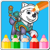 Coloring Games for Paww Patrol icon